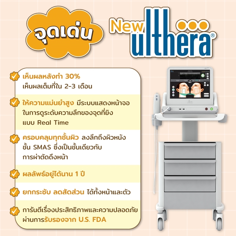 จุดเด่น Ulthera